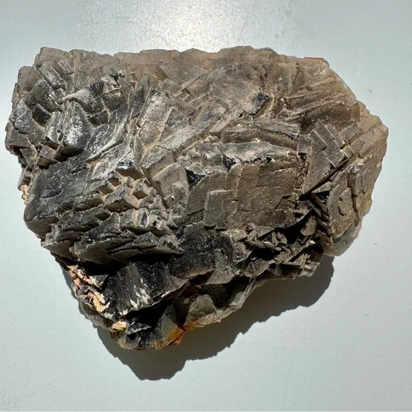 Dark Purple Cubic Fluorite Cluster 2.37 lb 4.5x5” Display